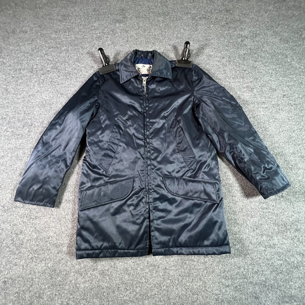Vintage Spiewak Golden Fleece Parka Jacket Men 40 Blue Full Zip Titan Cloth Work